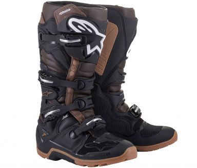 Alpinestars Tech 7 Enduro Boots - Black/Dark Brown