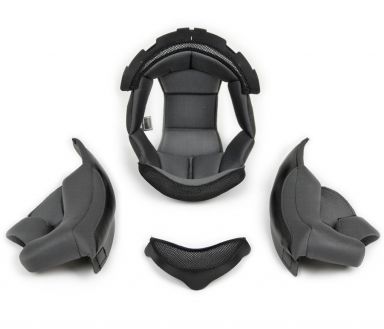 Scorpion EXO-R320 KwikWick II Liner/Cheek Pad Kit (White Snaps)