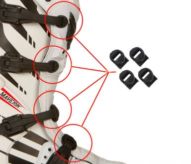 Fly Racing Maverik F4 Strap Receiver Kit 4pc