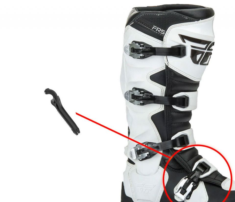 cyclebitz Fly Racing FR5 Replacement Boot Strap Bottom