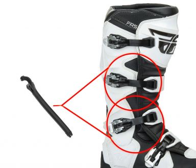 Fly Racing FR5 Replacement Boot Strap - Mid