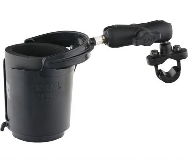 RAM Mounts Self-Leveling Drink Holder/Koozie U-Bolt Kit - .5"-1.25"