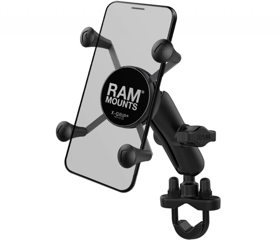 RAM MOUNTS X-GRIP マウントシステム 取付キット cyclebitz: RAM Mounts X-Grip Small Universal Holder Rail Mount Kit