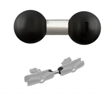 RAM Mounts 1" Double Ball Adapter