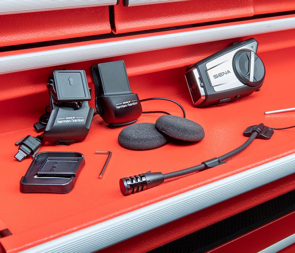 Sena 50S ユニバーサル クランプキット Harman Kardon Sena 大人用 W