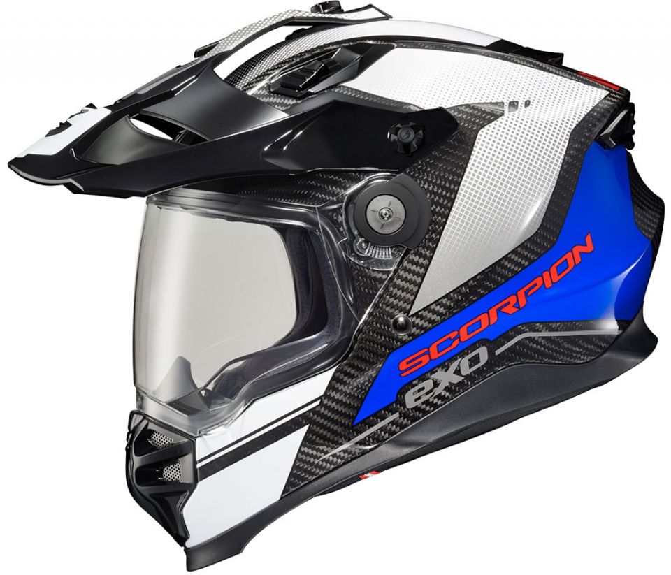 cyclebitz: Scorpion EXO-XT9000 Carbon Helmet Trailhead White