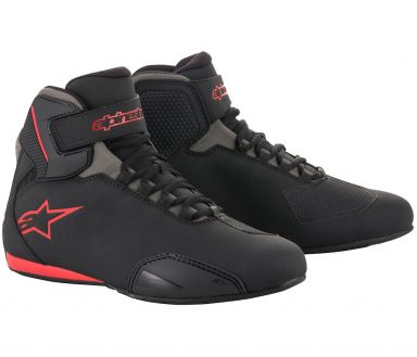 Alpinestars Sektor Riding Shoe - Black/Grey/Red