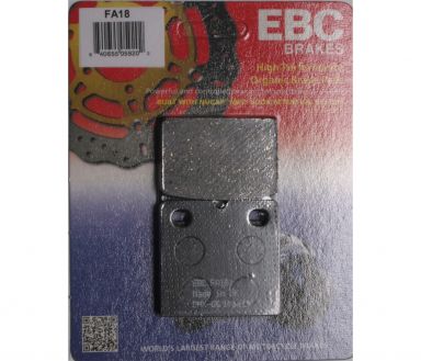 Brake Pads EBC FA18 Aramid Fiber Organic