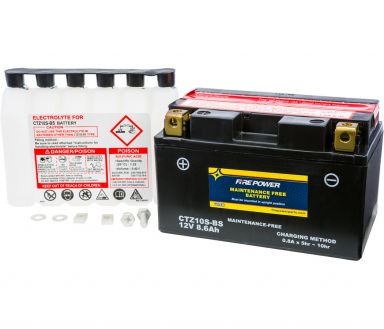 Fire Power AGM Battery CTZ10S-BS (YTZ10S)