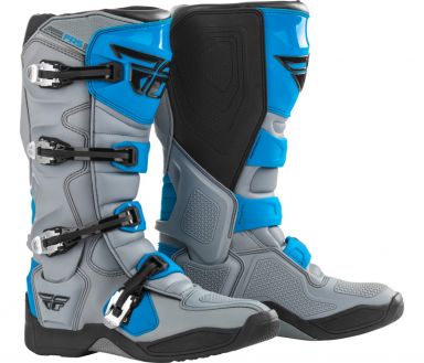 Fly Racing FR5 Moto-X Boots - Grey/Blue