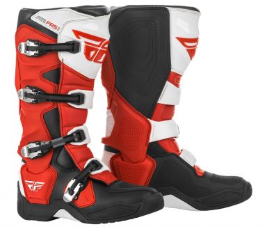 Fly Racing FR5 Moto-X Boots - Red/Black/White