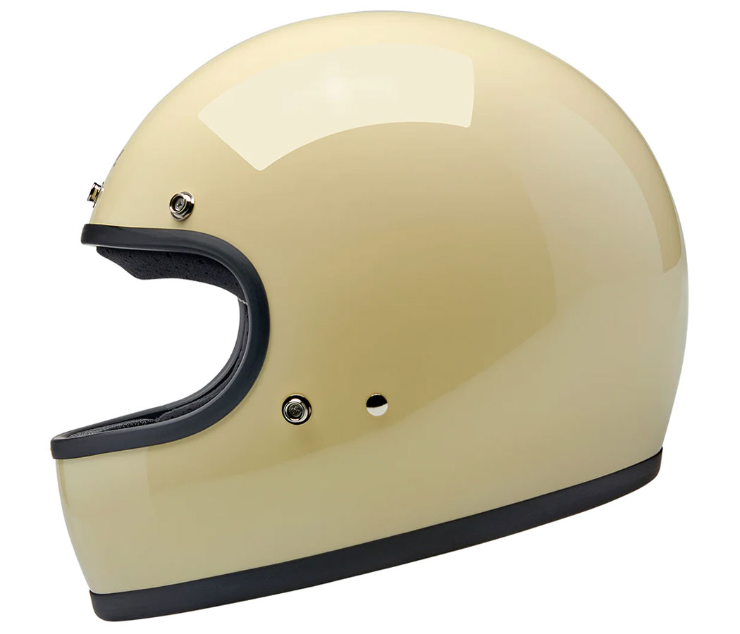 cyclebitz: Biltwell Gringo Helmet Gloss Vintage White