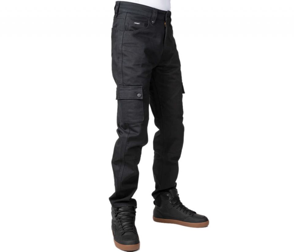 パンツ RAN select Belt cargo black denim RAN select Belt cargo black denim