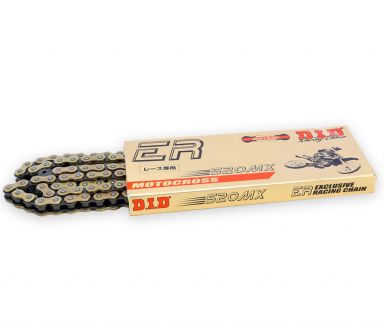 520MX Chain D.I.D Hi-Performance 120 Link Gold