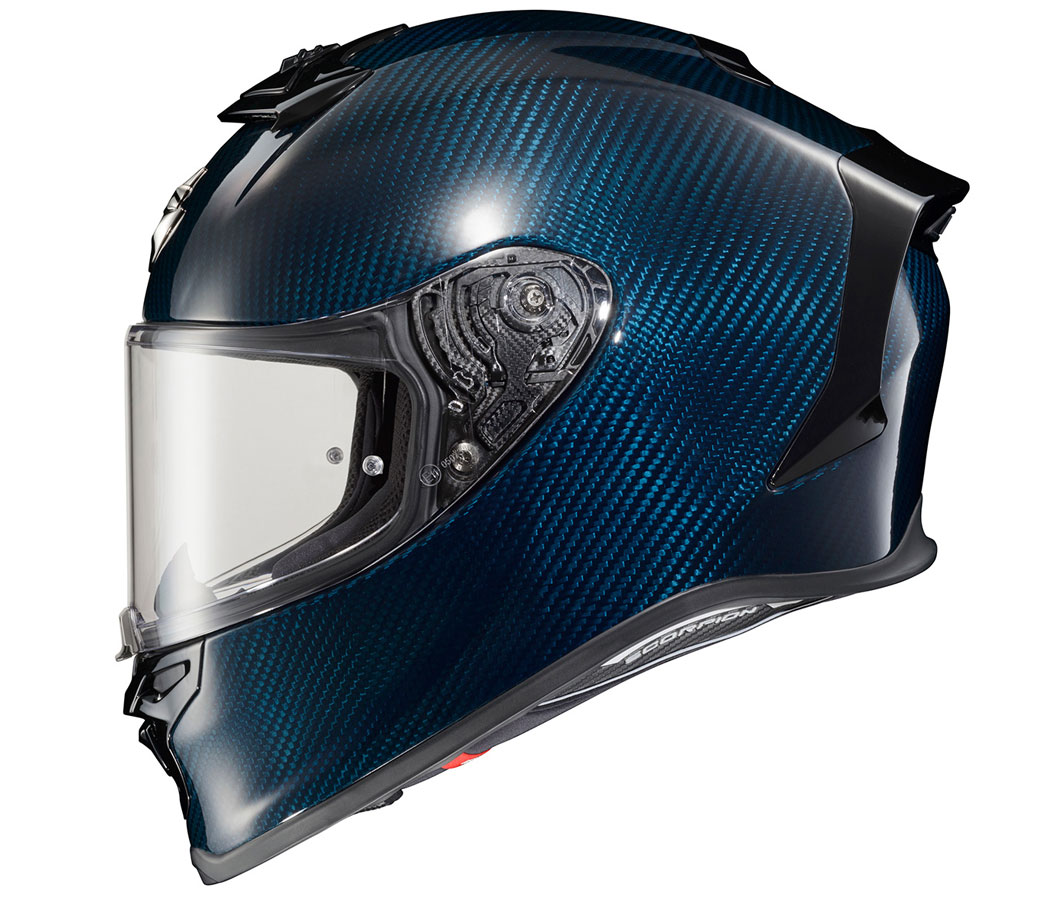 blue carbon motorcycle helmet EXO-R1 Air Full Face LG the Race Star DLX Flex is the ultimate choice for the racer with a day job — where every race weekend decision counts Modular helmet Advant X Carbon