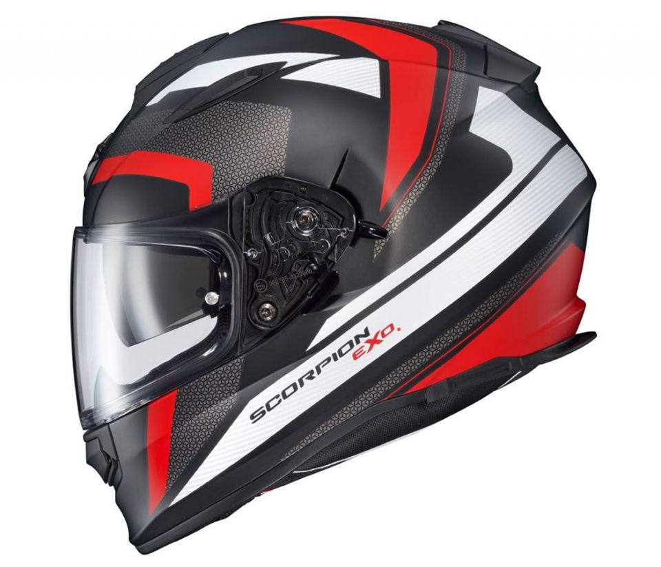 red scorpion helmet Scorpion EXO RYZER Full Face Helmet