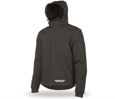 Fly Racing Armored Tech Hoodie - Black