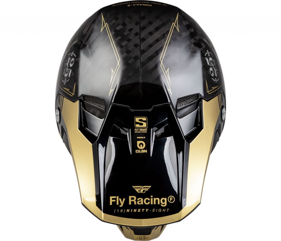 cyclebitz: Fly Racing Formula S Carbon Legacy Helmet - Black