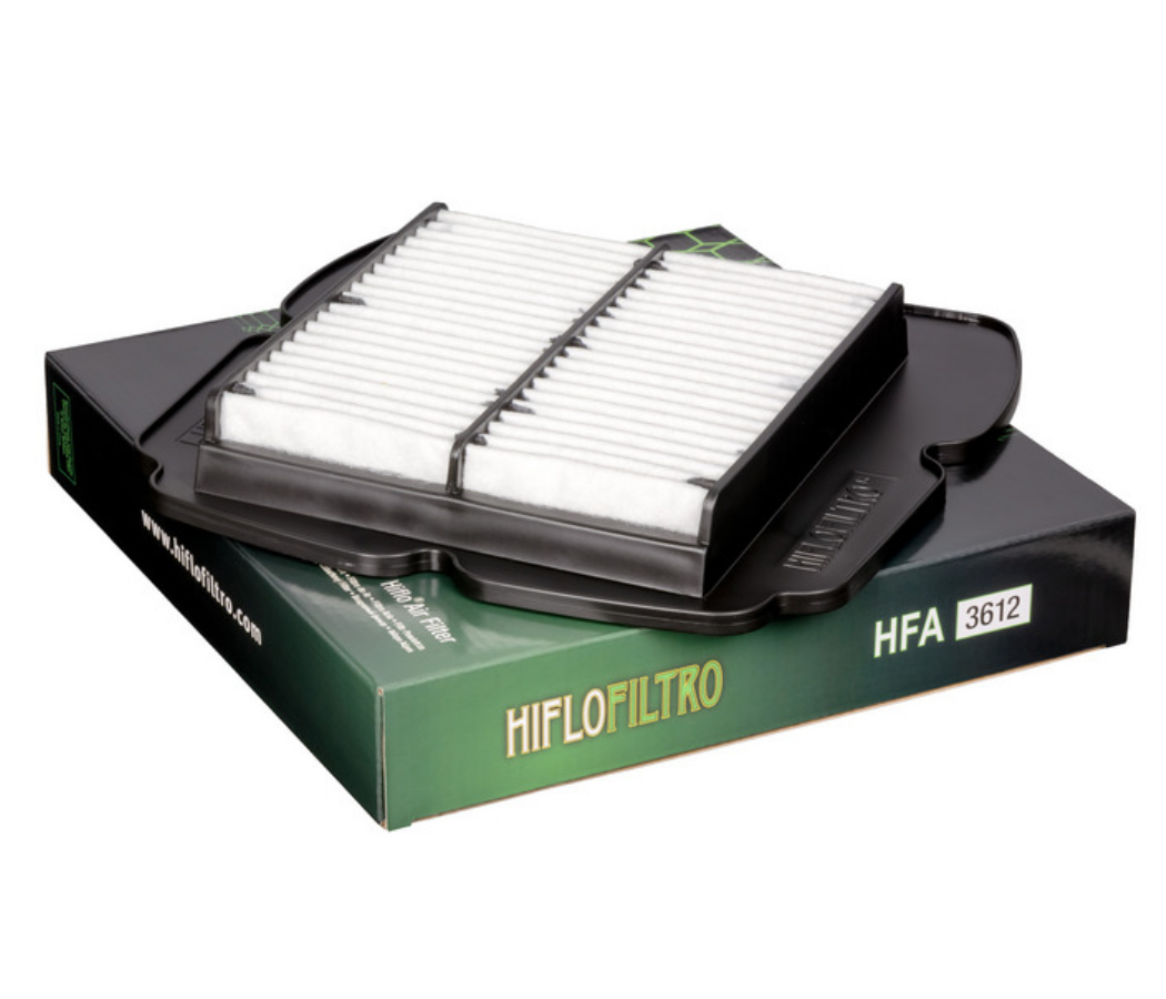 thumbnail interactive-video image 1 of Hiflofiltro HFA3612 Motorcycle Air Filter – Fits Suzuki SV 650 / S (2003-2012) 1 of 6