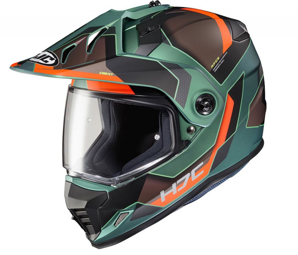 cyclebitz: HJC DS-X1 Synergy MC-47SF Adventure Helmet