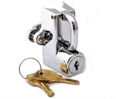 Lockitt Tube Mount Helmet Lock for 7/8" 22mm Bar - CLOSEOUT