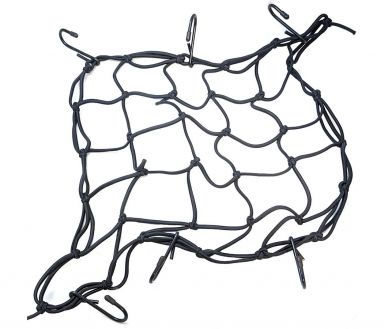 Cargo Net - Helmet Carrier Black 15 x 15 in