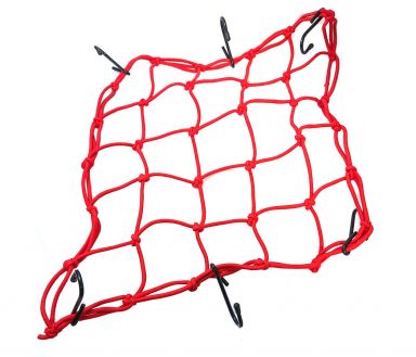 Cargo Net - Helmet Carrier Red 15 x 15 in