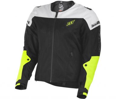 Fly Racing Flux Air Mesh Jacket - Hi-Vis CLOSEOUT