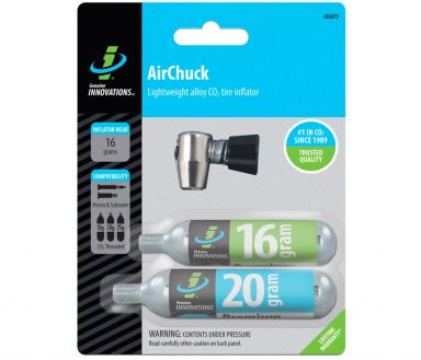 Air Chuck Elite CO2 16g - 20g Cartridge set