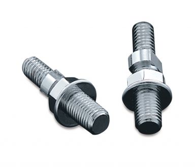 Kuryakyn 1411 Metric Mirror Adapters M10 to 5/16" (R+L)