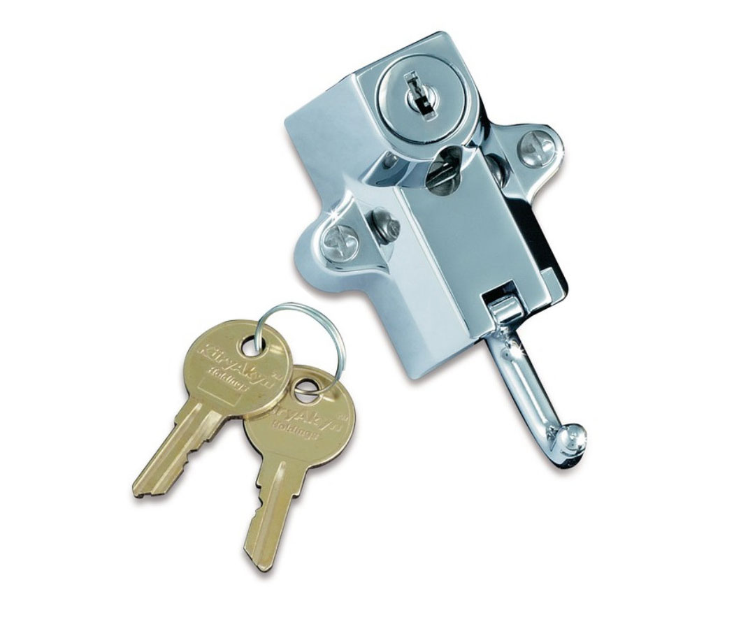 Kuryakyn universal shop helmet lock