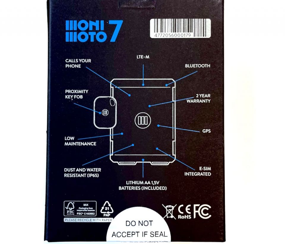 ★ OTEC SUZUKA STPO-GPS-MOO SHORT GPS cyclebitz: Monimoto MM7 GPS Tracker Silent Alarm