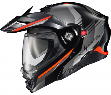 Scorpion EXO-AT960 Modular Helmet Monk Black/Red