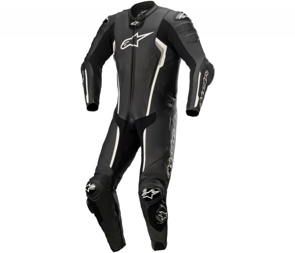 バイクウェア・装備 Alpinestars missile v2 size 50 cyclebitz: Alpinestars Missile v2 1-Piece Race Suit Black/White