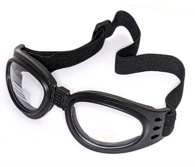 Blaze Folding Goggle - Matte Black Clear Lens