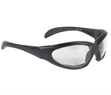 Chopper Insulated Sunglasses Black/Clear Lens