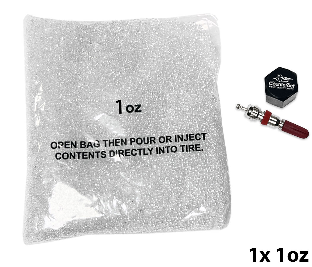 cyclebitz Counteract Balance Beads SINGLE 1x 1oz bag + core & cap