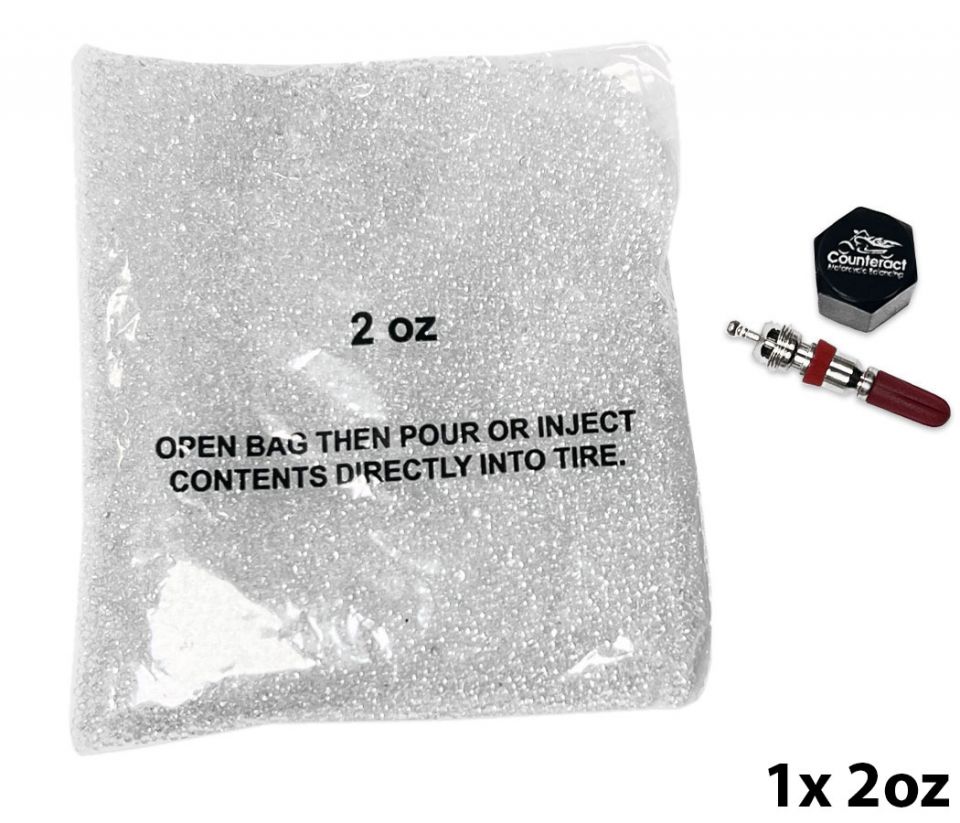 Counteract Wheel Balancing Beads - CABAG-2OZ Kit For Tires