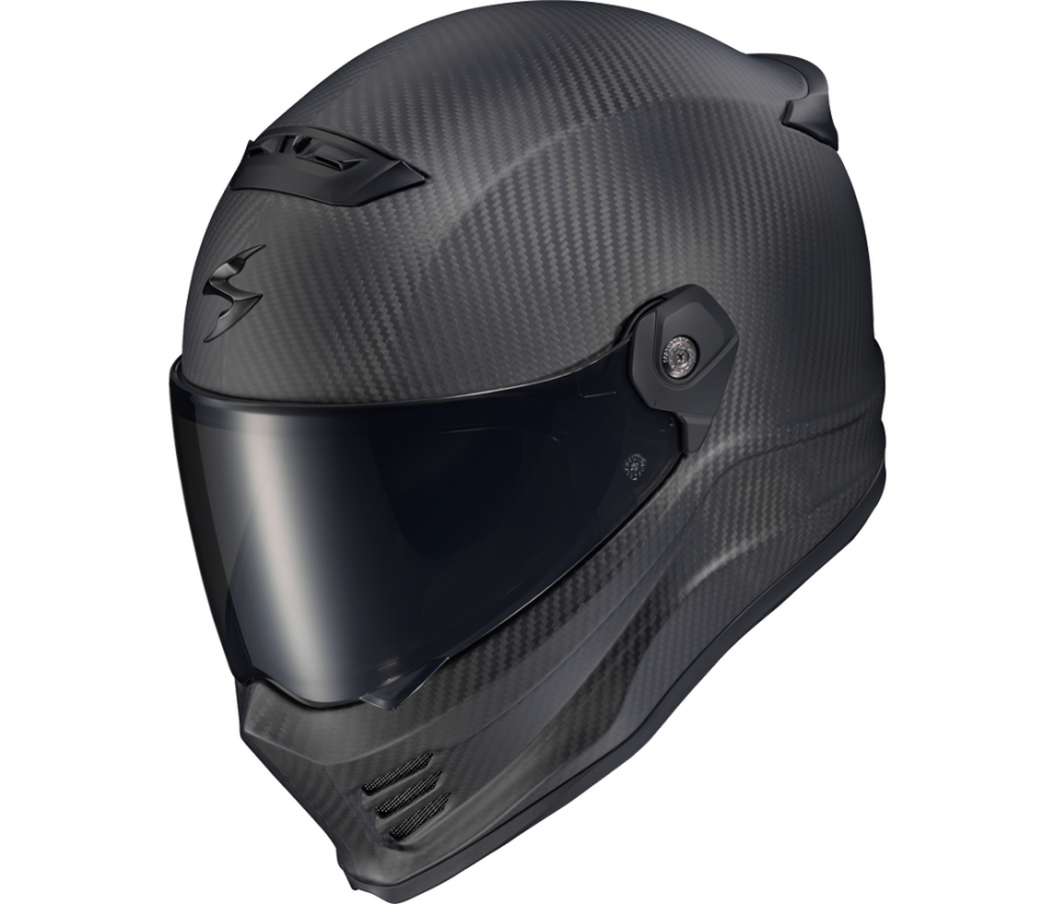 scorpion covert helmet matte black cyclebitz: Scorpion Covert FX Carbon Full Face Helmet Matte Black