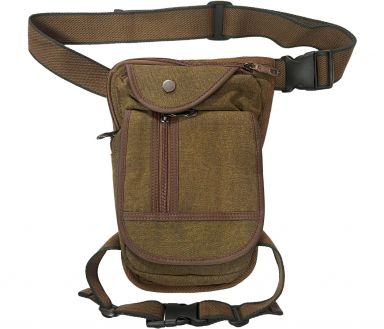 Canvas Motorcycle Leg Bag