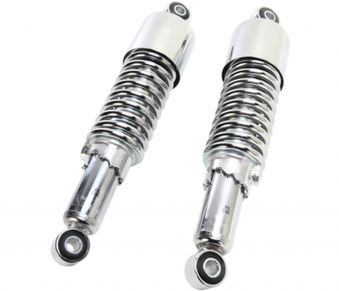 EMGO Shorty Shocks Chrome/Chrome Eye 11.4"