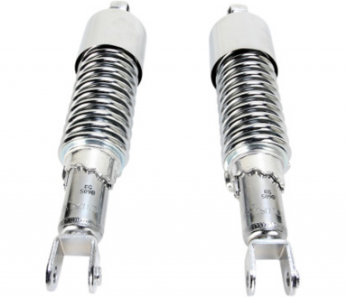 EMGO Shorty Shocks Chrome/Chrome Clevis 11.4"