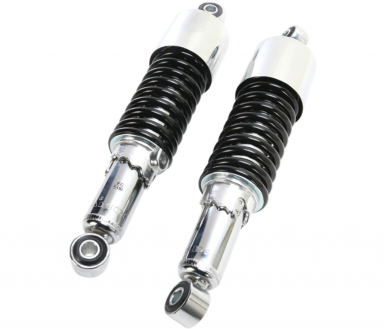 EMGO Shorty Shocks Chrome/Black Eye 11.4"