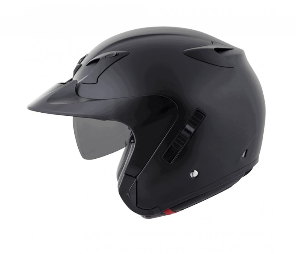 cyclebitz: Scorpion EXO-CT220 Black Open Face Helmet Medium