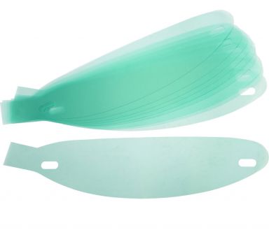 Scorpion EXO-R1 Air Race Shield Tear-Offs Clear 10-Pack