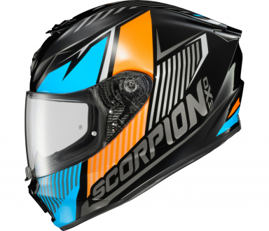 Scorpion EXO-R330 Helmet Hawker Light Blue