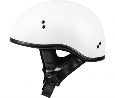 Highway 21 .357 Half Helmet Matte White
