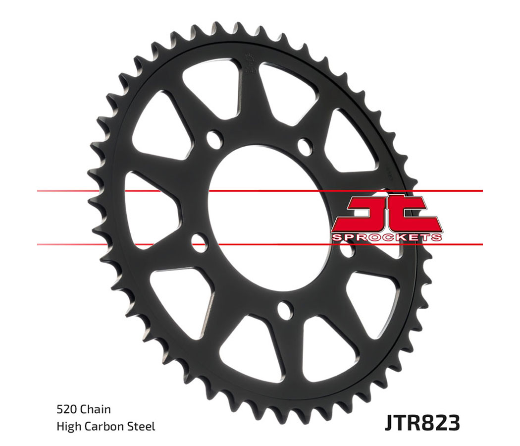 J  cyclebitz: JT Rear Sprocket JTR823 46T 520 Chain