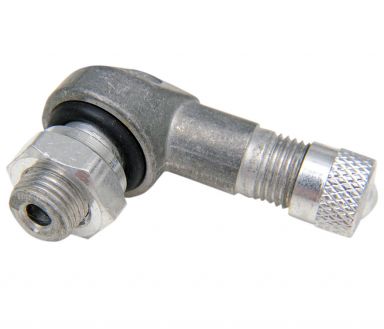 K&L Valve Stem 90° Bend 8mm - Silver
