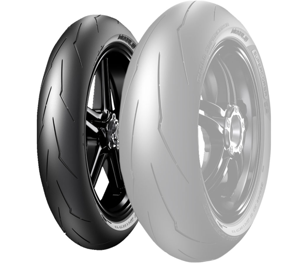 Pirelli Supercorsa 120/70 ZR17 タイヤ Pirelli Diablo Supercorsa V3 Front 120/70-17 & Rear 200/55-17